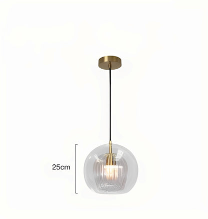 Mira – Suspension en verre simple