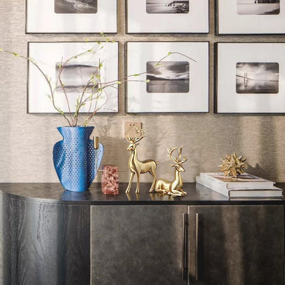 Darius – Elegante Decoración Navideña Conjunto de Renos