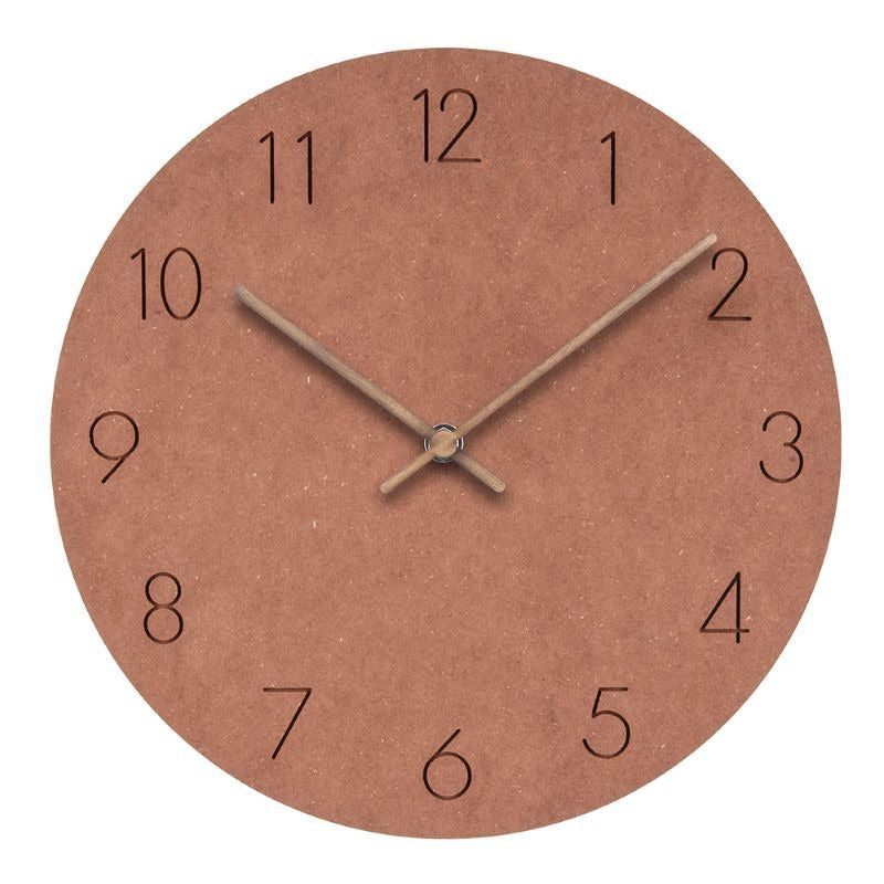 Nork – Horloge murale minimaliste en bois