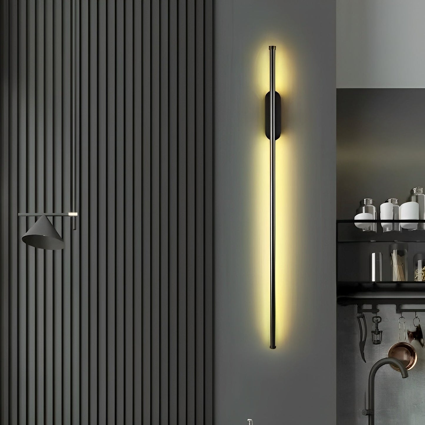 Janna – Applique moderne au design linéaire en aluminium