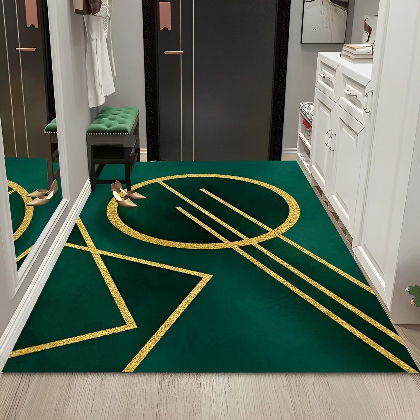 Glenda – Tapis moderne avec structure marbre