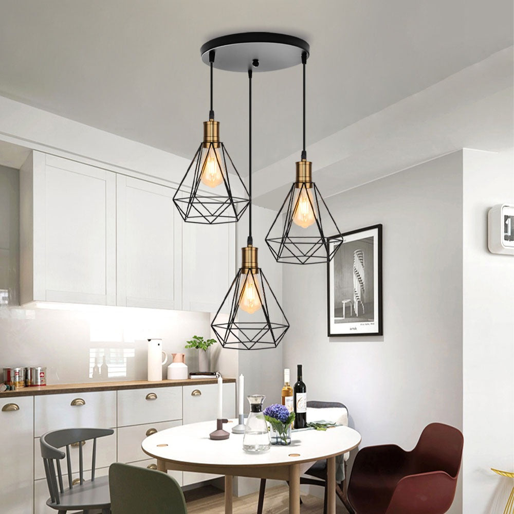 Selina – Élégante Suspension en Fer