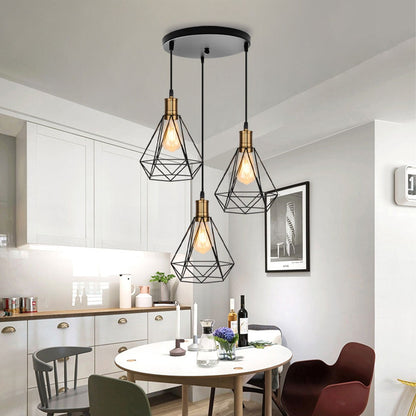 Selina – Élégante Suspension en Fer