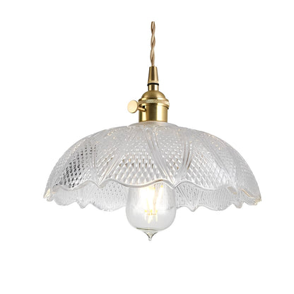 Noelle – Suspension en Verre Rétro