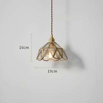 Alina – Suspension en cuivre plein style nordique