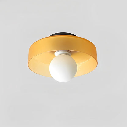 Amélie – Plafonnier Rétro en Verre