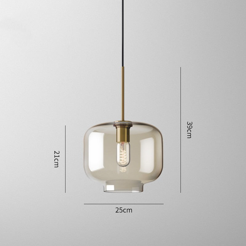 Nayumi – Suspension en verre moderne