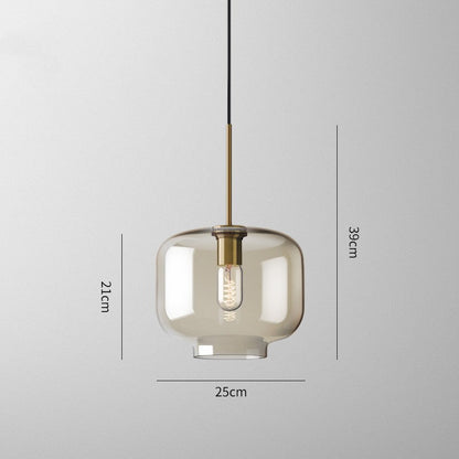 Nayumi – Suspension en verre moderne