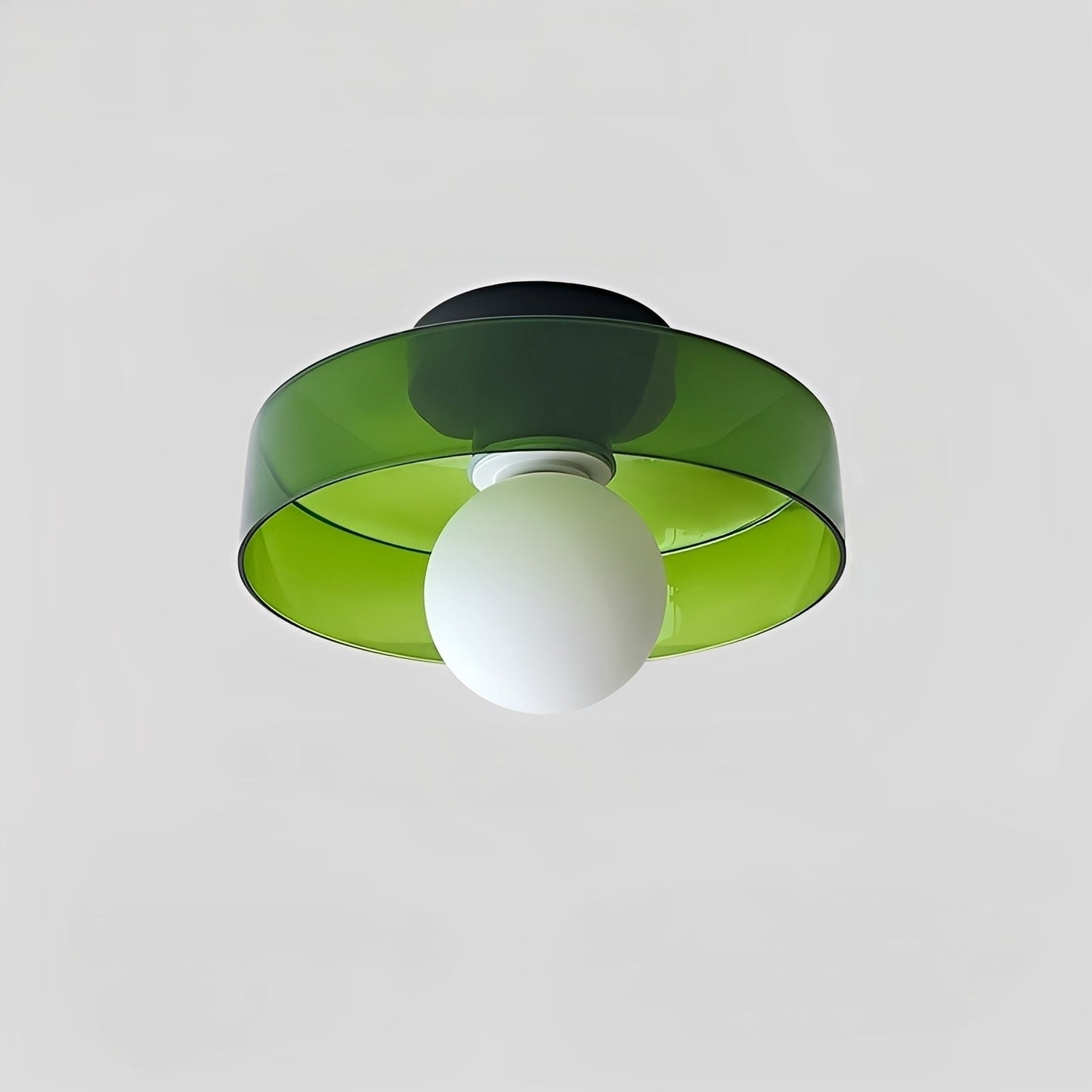 Amélie – Plafonnier Rétro en Verre