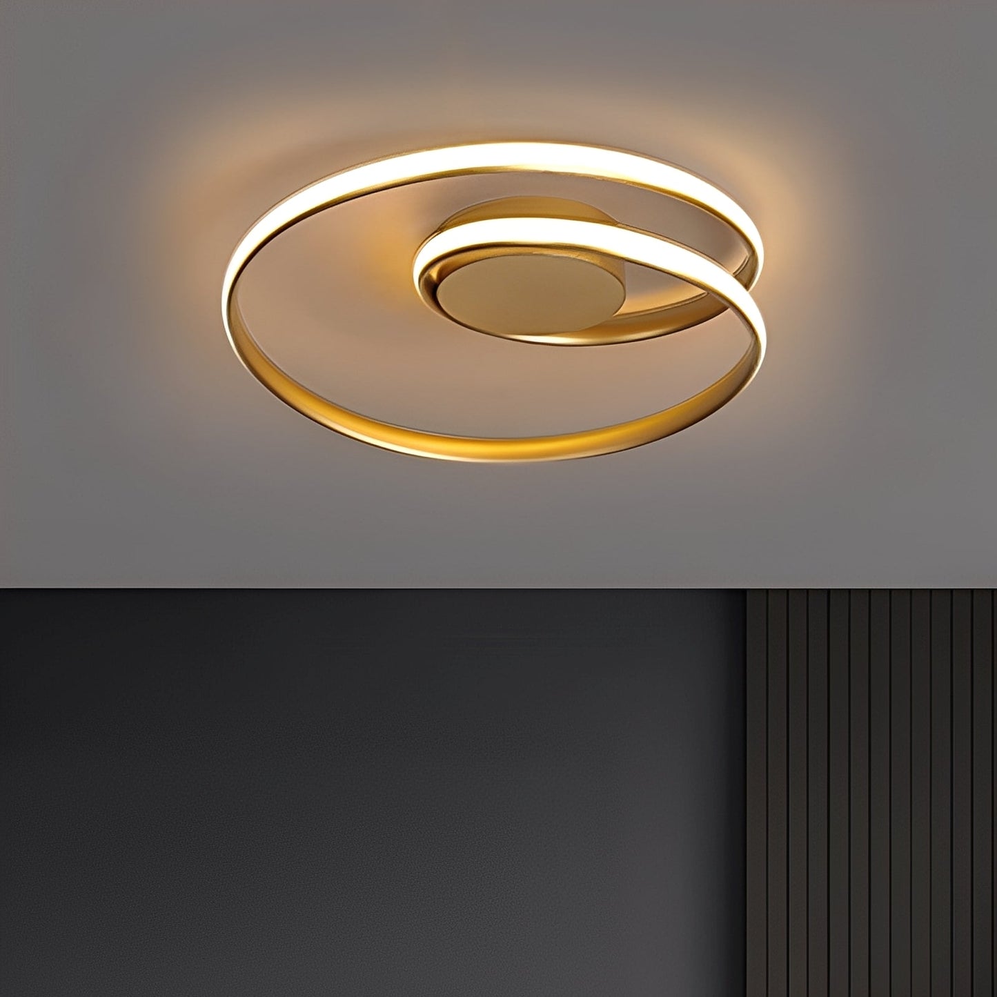 Lunari – Plafonnier LED Lotus Nordique