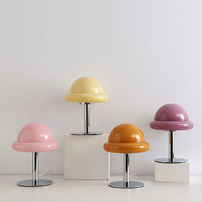 Amira – Lampe en Verre Champignon