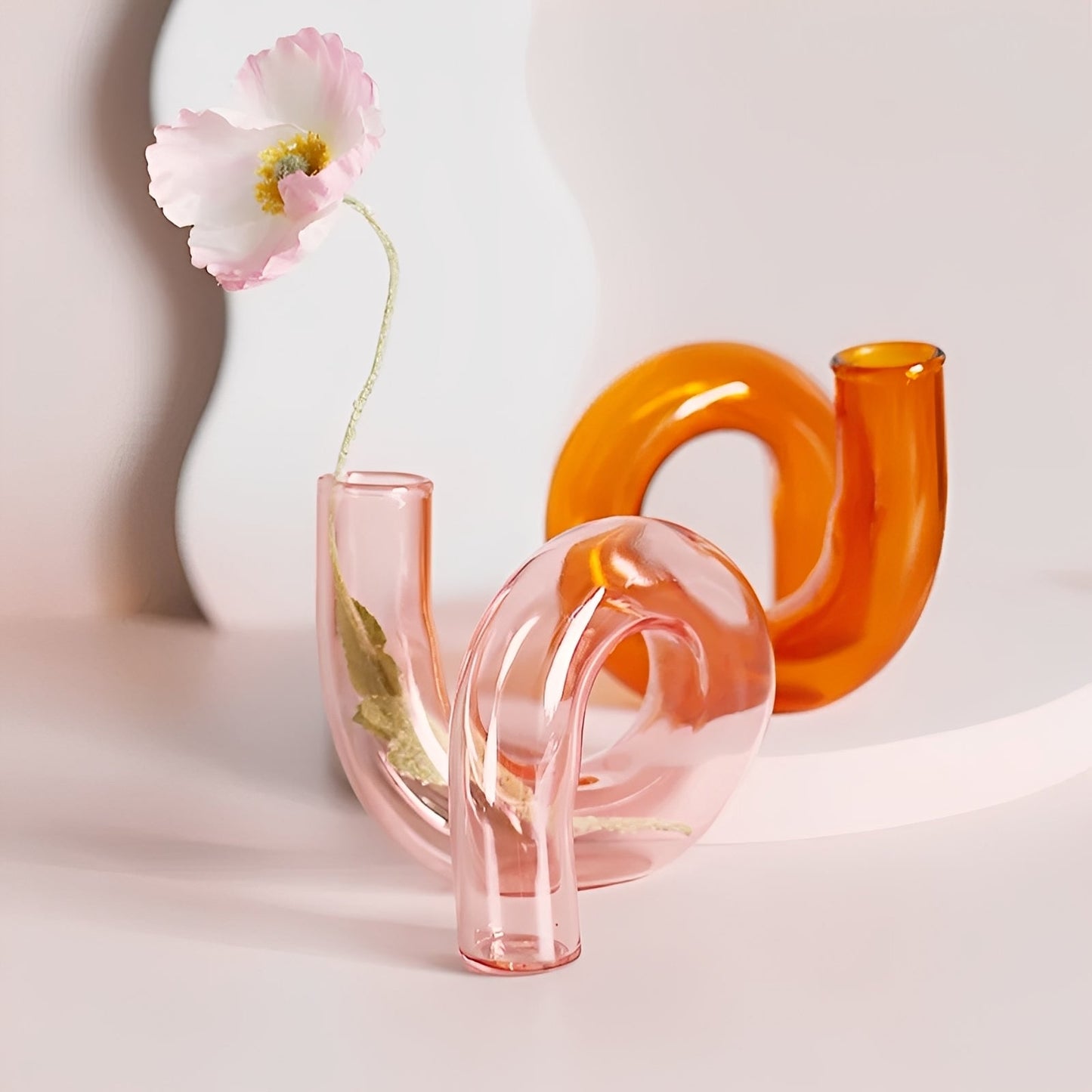 Alenya – Vase en verre créative au design moderne