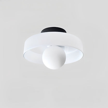 Amélie – Plafonnier Rétro en Verre