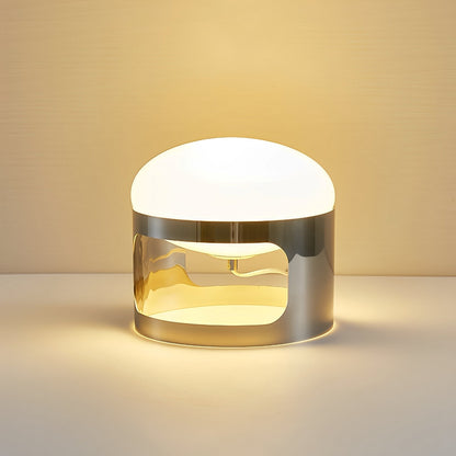 Lior – Lampe de table en acier inoxydable dans un style luxe moderne