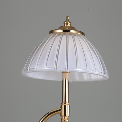 Emiko – Lampe de Table Vintage en Cristal Doré