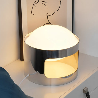 Lior – Lampe de table en acier inoxydable dans un style luxe moderne