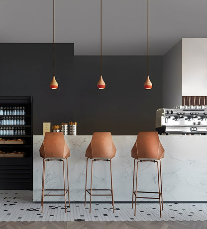 Yumi – Lustre en bois créatif de style moderne