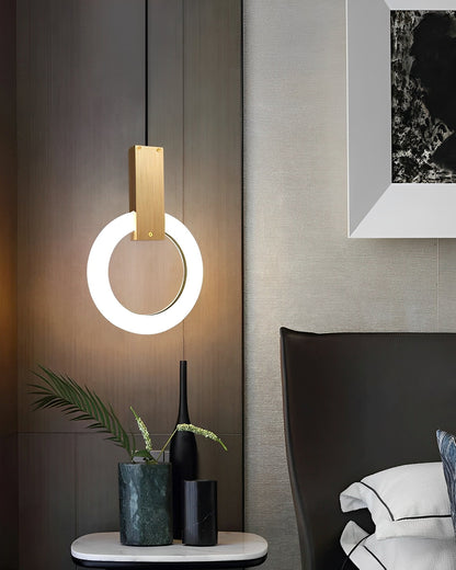 Liv – Lampe suspendue minimaliste style nordique avec LED