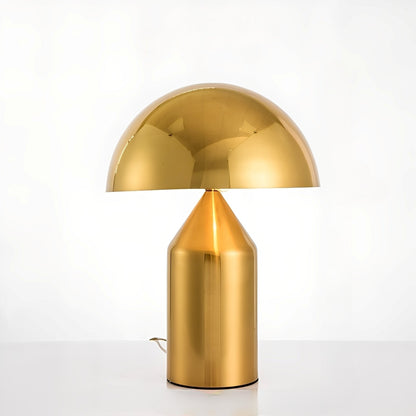 Keiko – Élégante Lampe de Table en Métal en Forme de Champignon