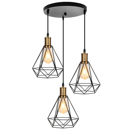 Selina – Élégante Suspension en Fer