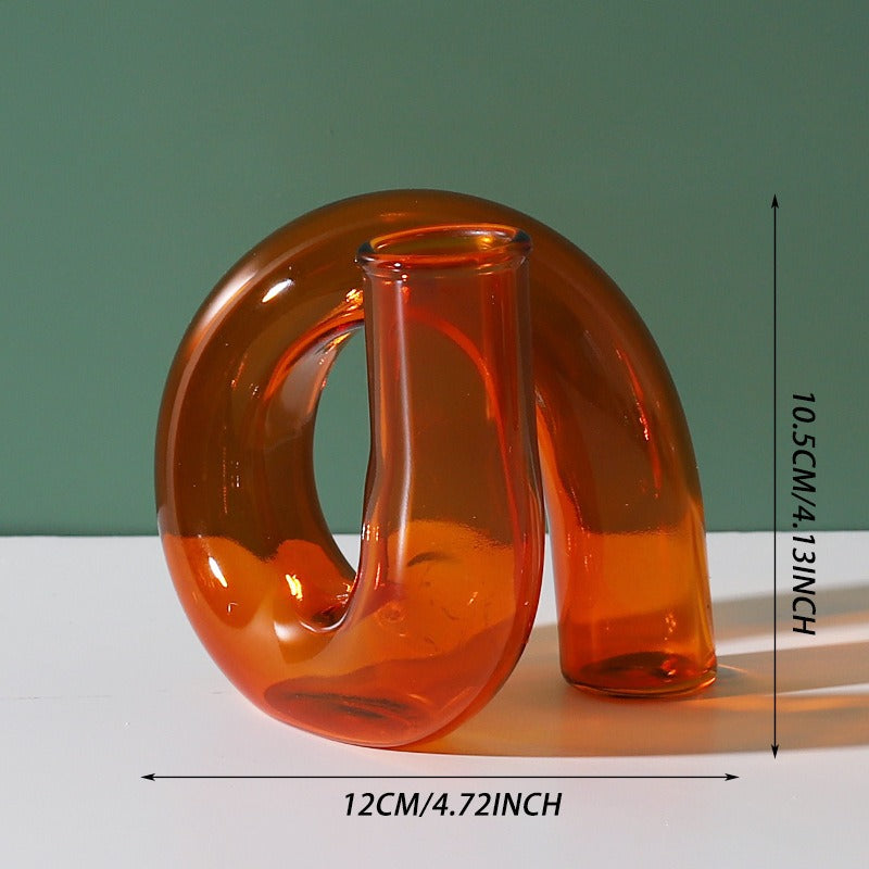 Alenya – Vase en verre créative au design moderne