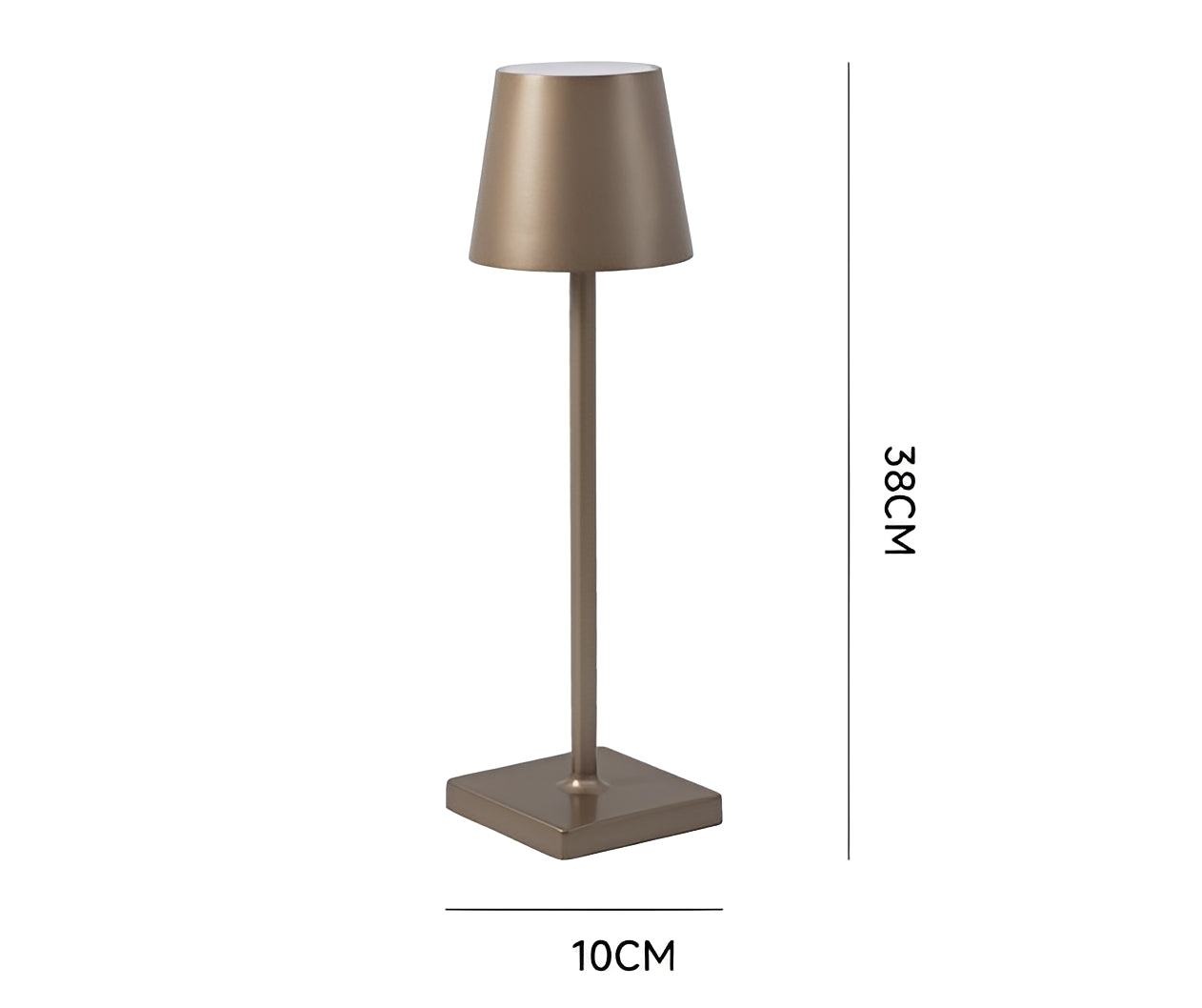 Isla – Lampe de table LED en aluminium rechargeable