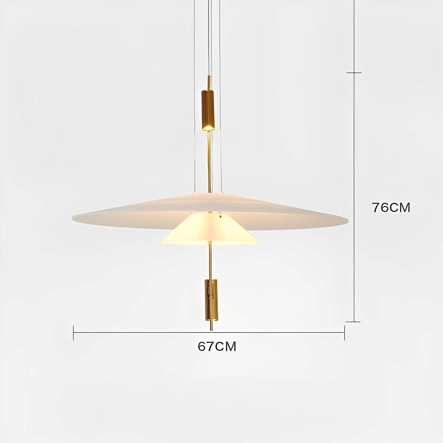 Sally – Suspension Nordique en Acrylique