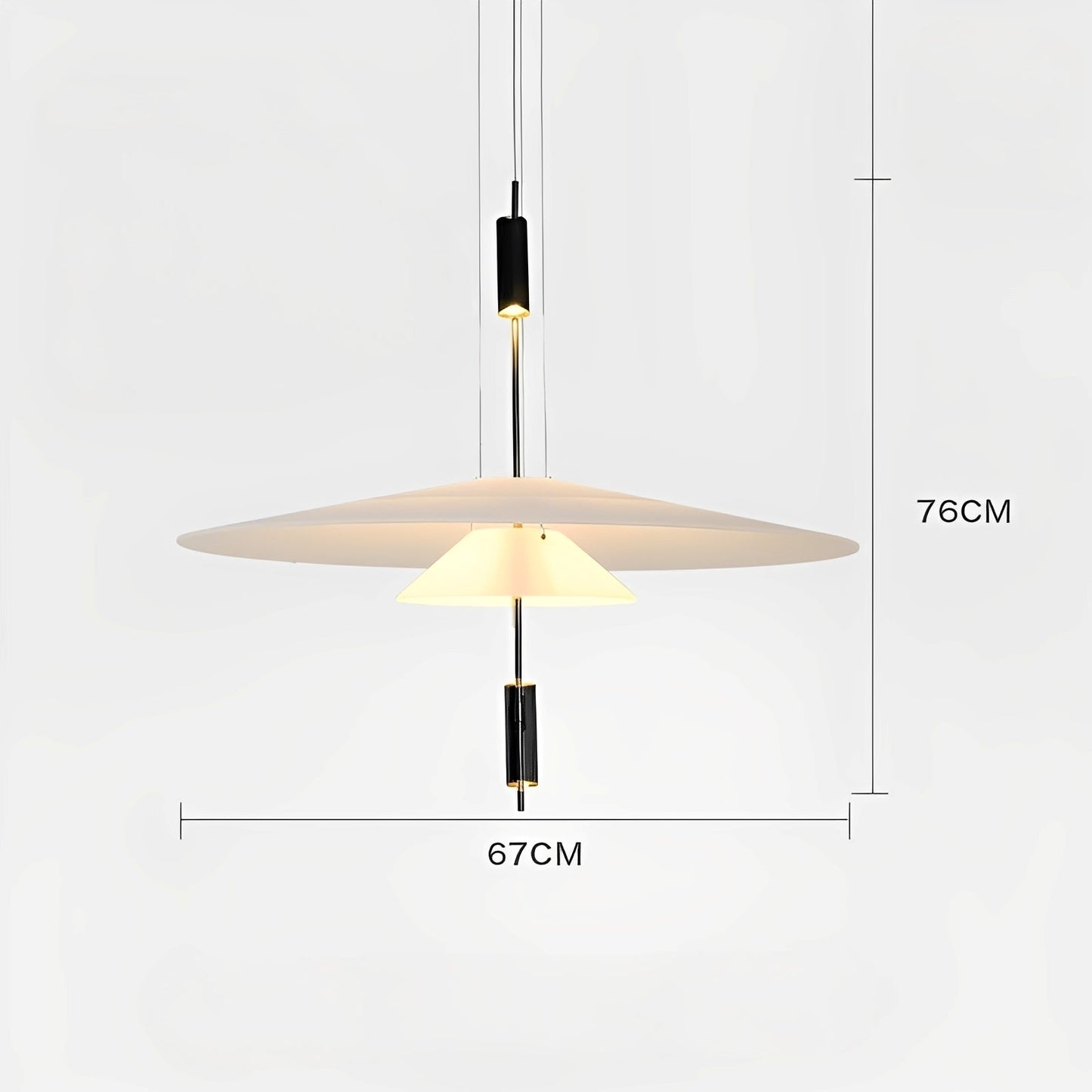 Sally – Suspension Nordique en Acrylique