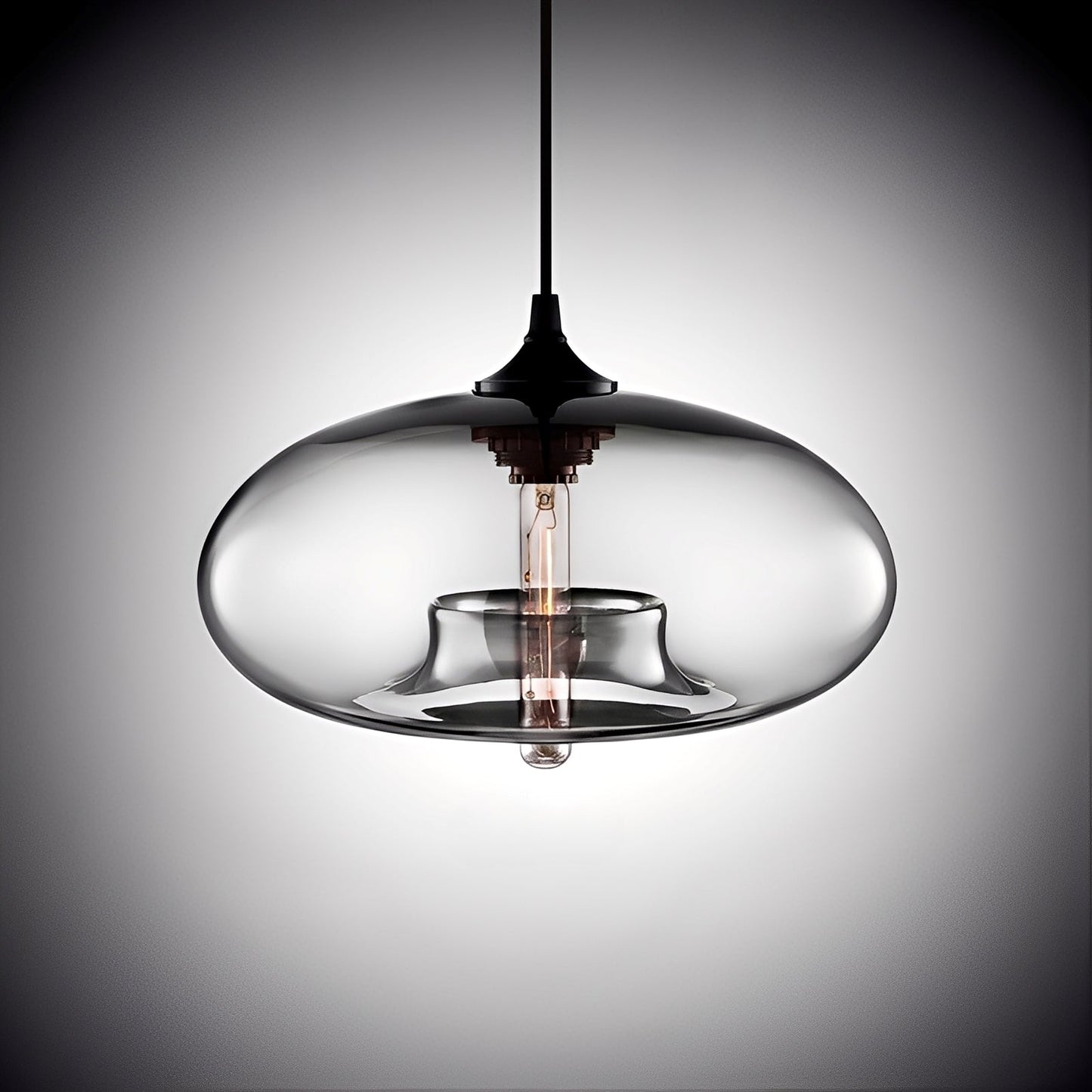Elias – Lampe Pendante en Verre Nordique Style Loft