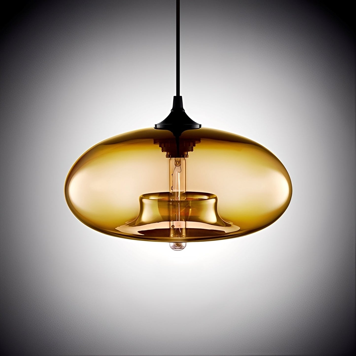 Elias – Lampe Pendante en Verre Nordique Style Loft