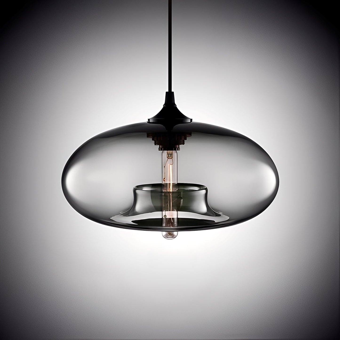 Elias – Lampe Pendante en Verre Nordique Style Loft