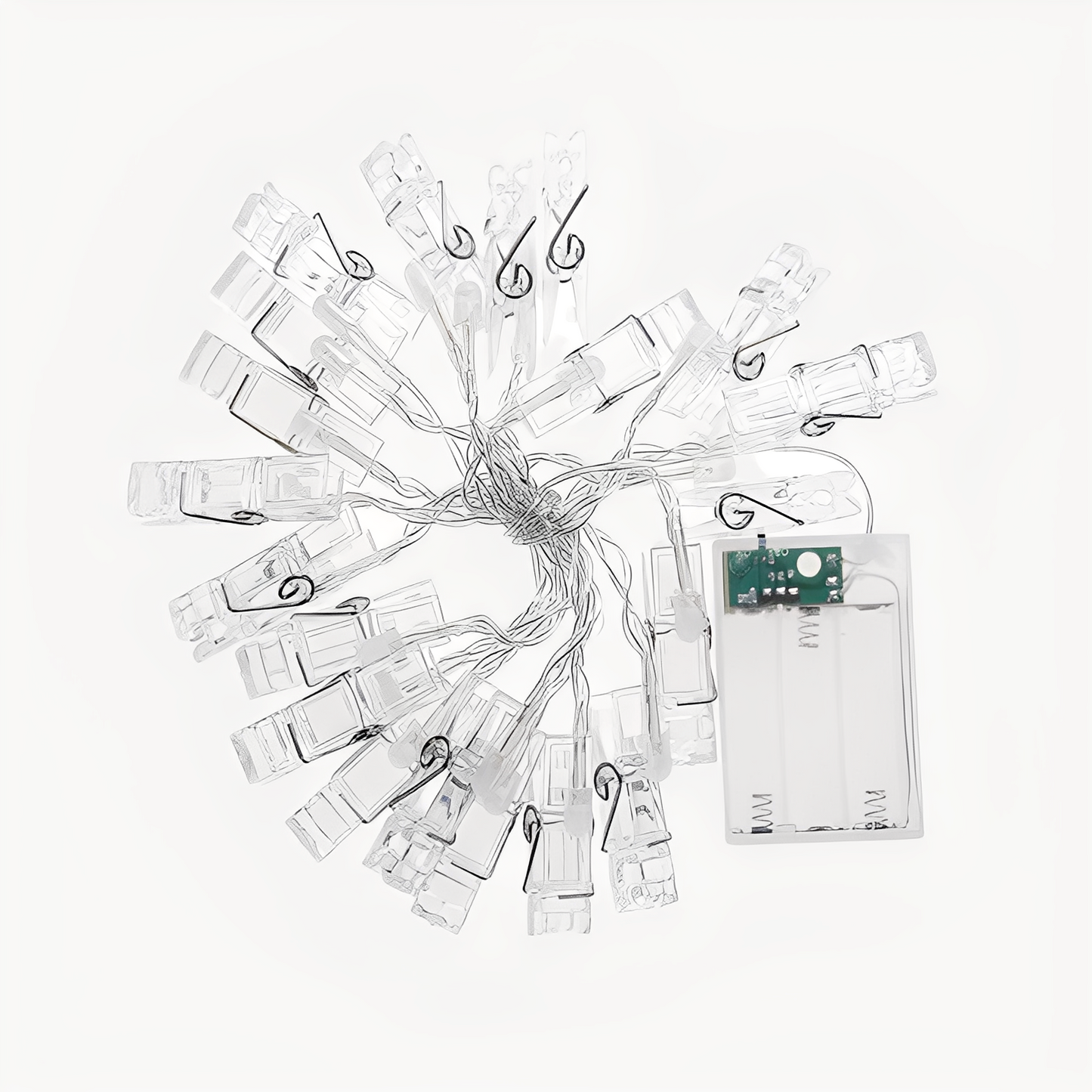 Lumi – Guirlande Lumineuse à Clips pour Photos LED