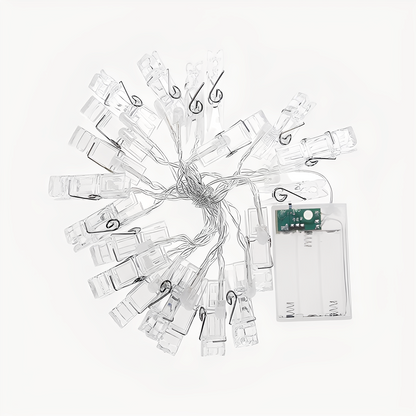 Lumi – Guirlande Lumineuse à Clips pour Photos LED