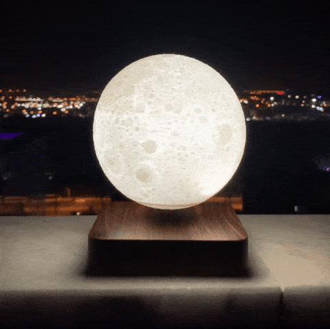 Lunaris – Lampe Flottante 3D Lune