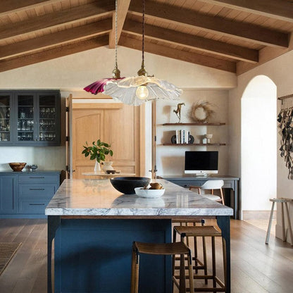 Plafonnier FleurVintage – Éclairage floral au charme rétro