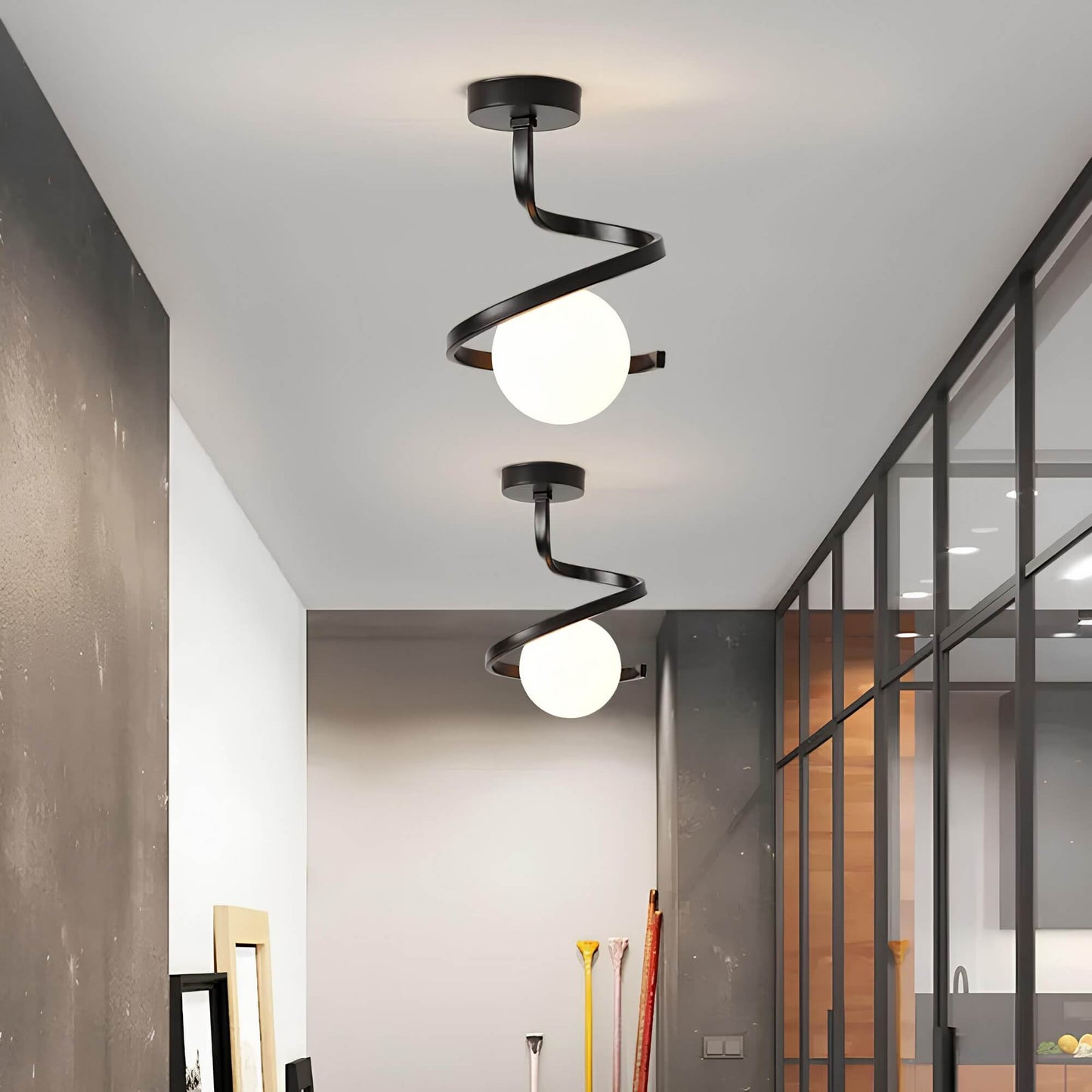Lunetta – Plafonnier LED dimmable pour un éclairage de pièce stylisé et sans éblouissement