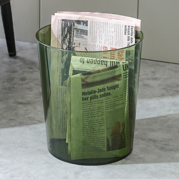 ClairBin – Poubelle design transparente