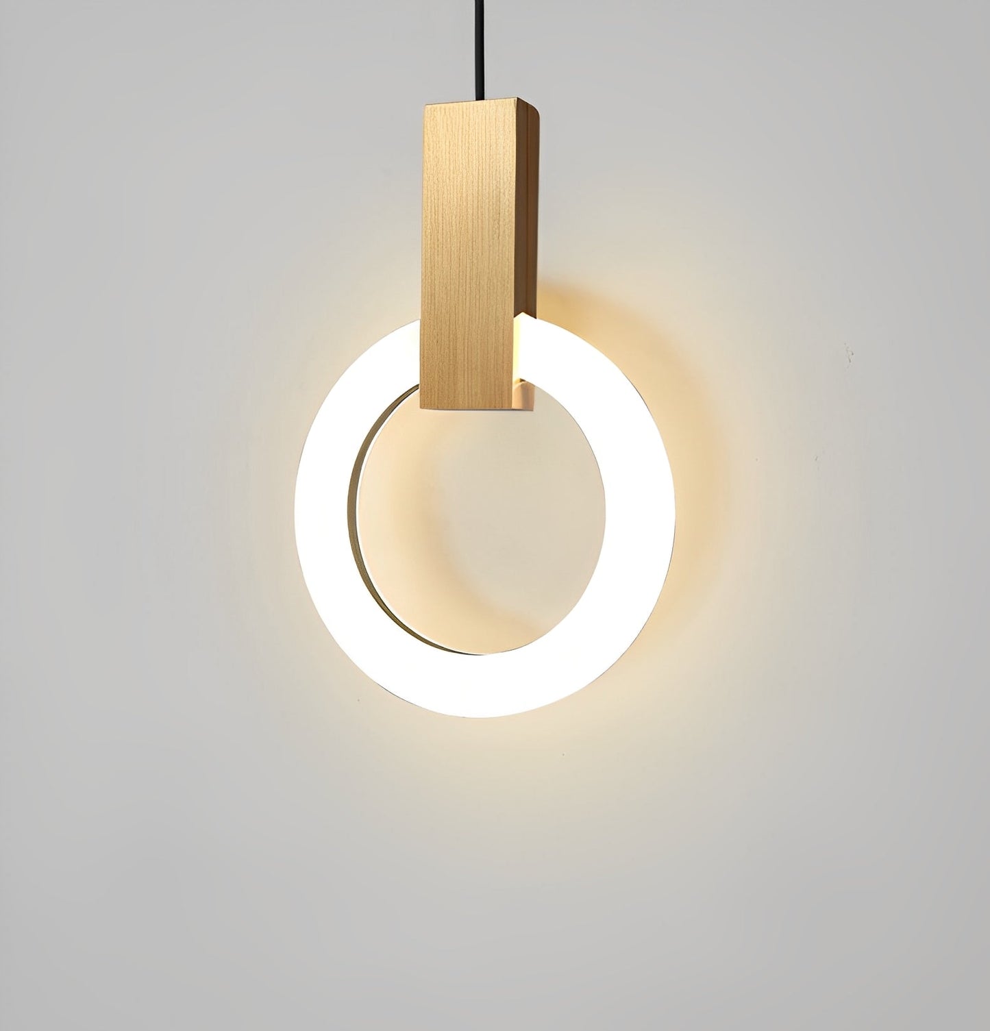 Nordra – Lampe suspendue LED au design anneau nordique pour espaces de vie modernes