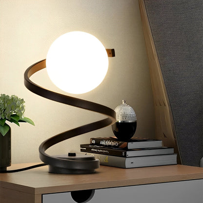 Veluna – Élégante lampe de table LED au style rétro pour des moments lumineux élégants