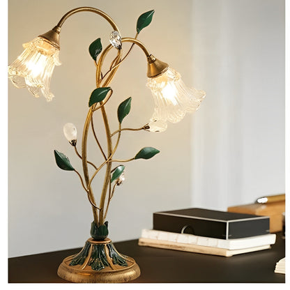 Ella – Lampe de Table Fleur Française