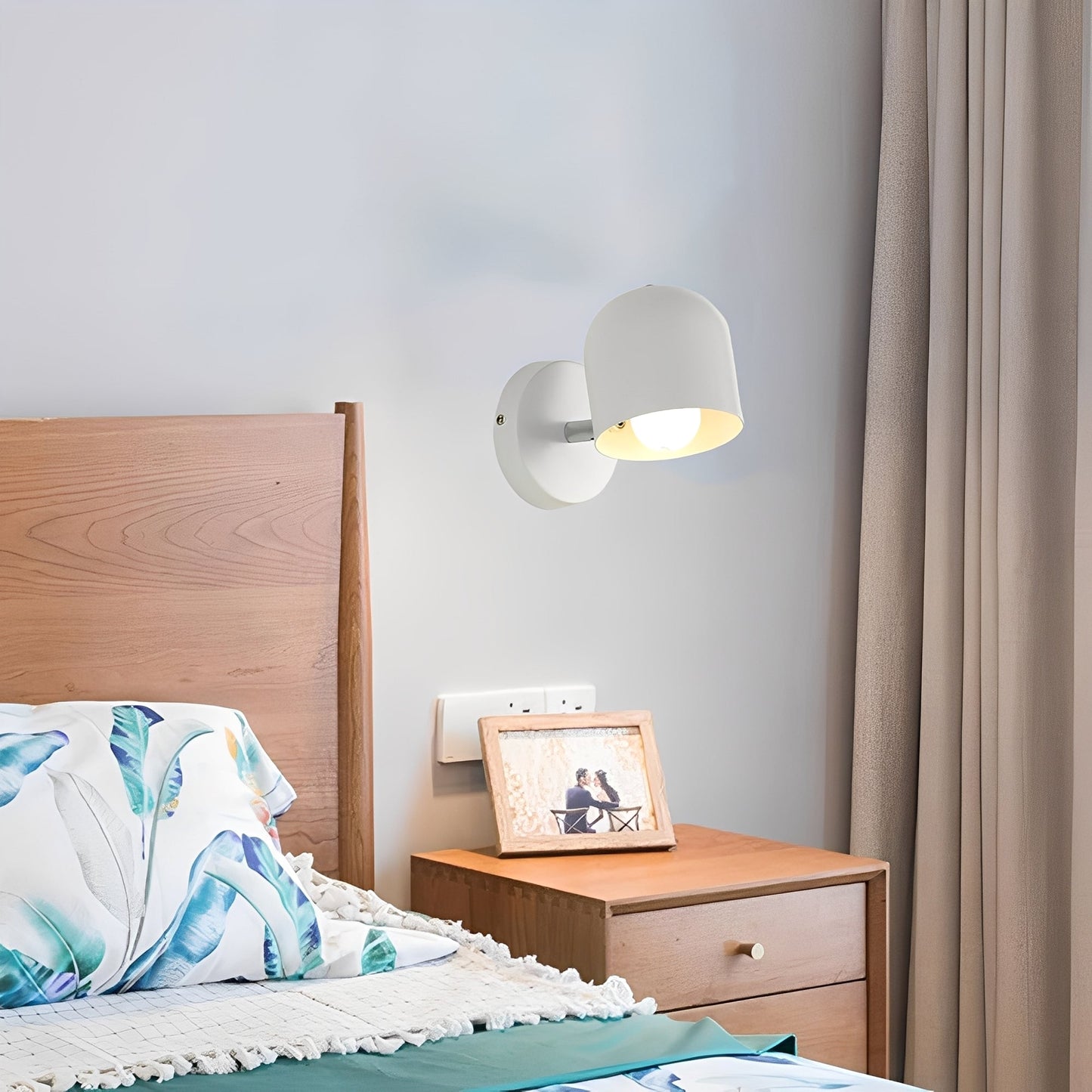 Juna – Applique Murale Minimaliste Macaron