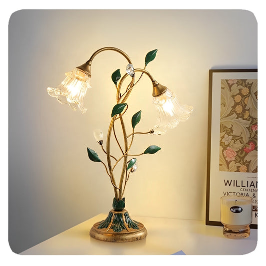 Ella – Lampe de Table Fleur Française