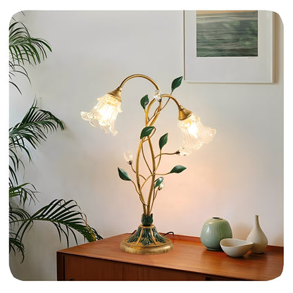 Elena – Lámpara de Mesa Retro Americana