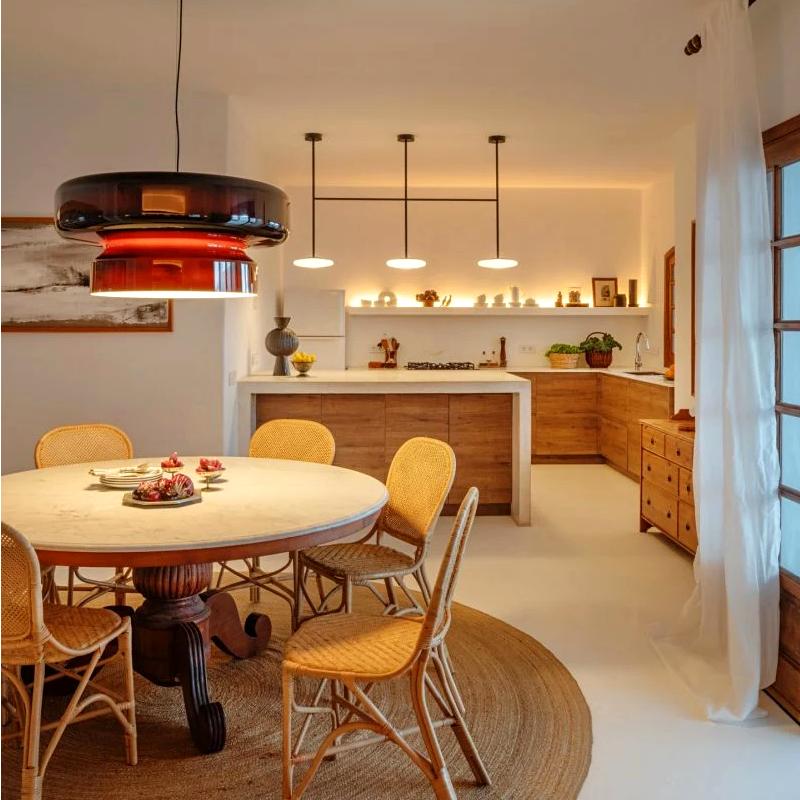 Selene – Suspension en verre moderne