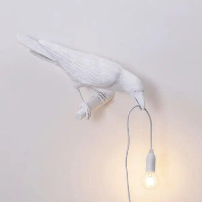 Lambert – Lampe Oiseau Nordique comme Lampe de Table ou Murale