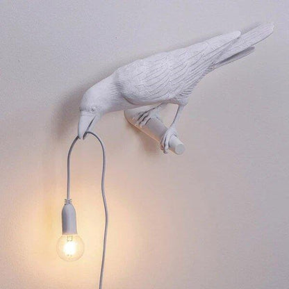 Lambert – Lampe Oiseau Nordique comme Lampe de Table ou Murale