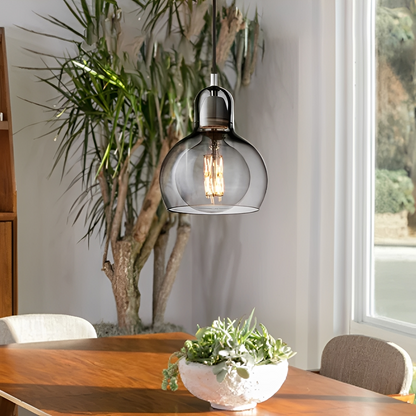 Nora – Lampe Suspendue en Verre Minimaliste