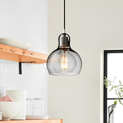 Nora – Lampe Suspendue en Verre Minimaliste