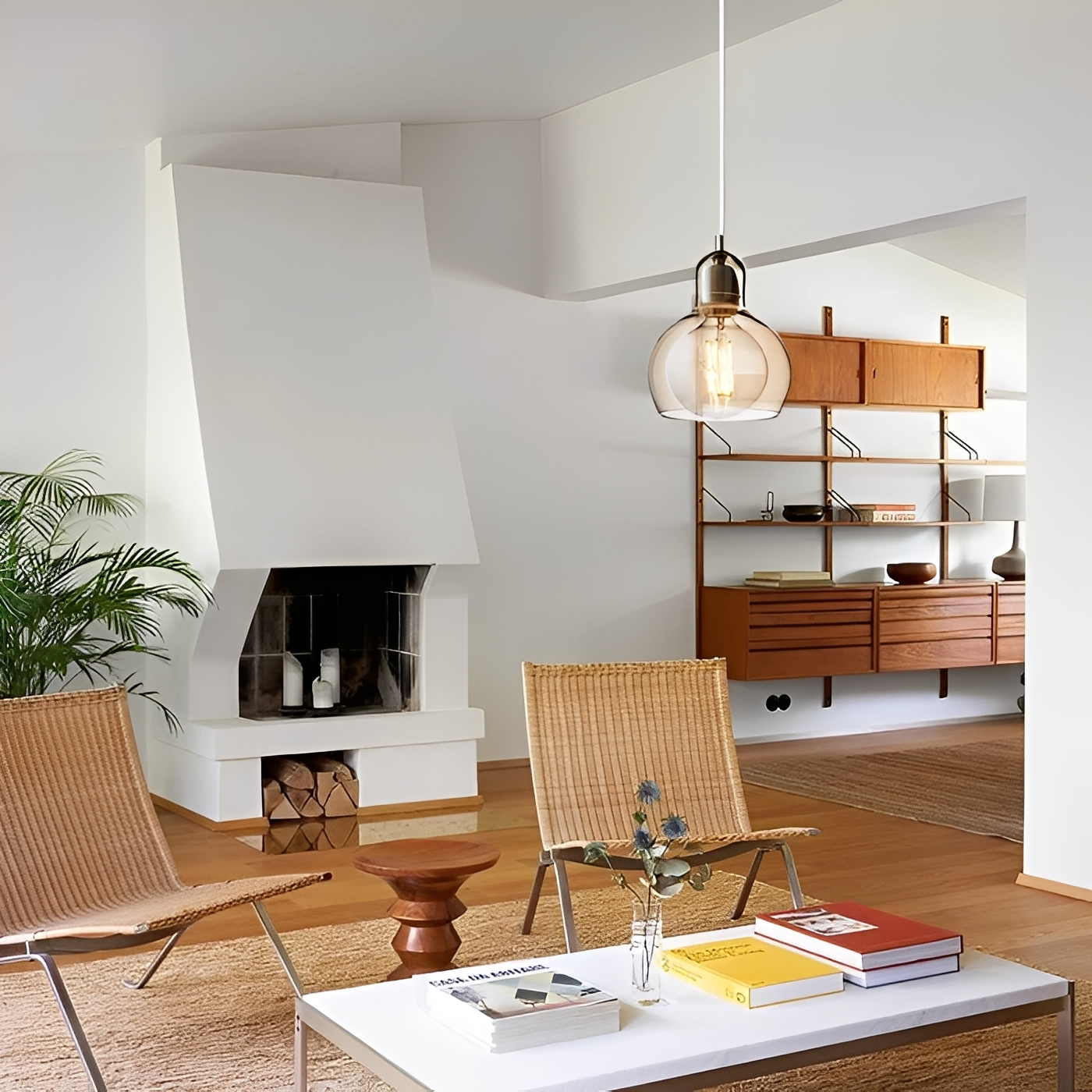 Nora – Lampe Suspendue en Verre Minimaliste