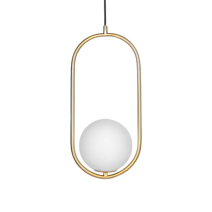 Lumi – Plafonnier nordique rond design Magic Bean